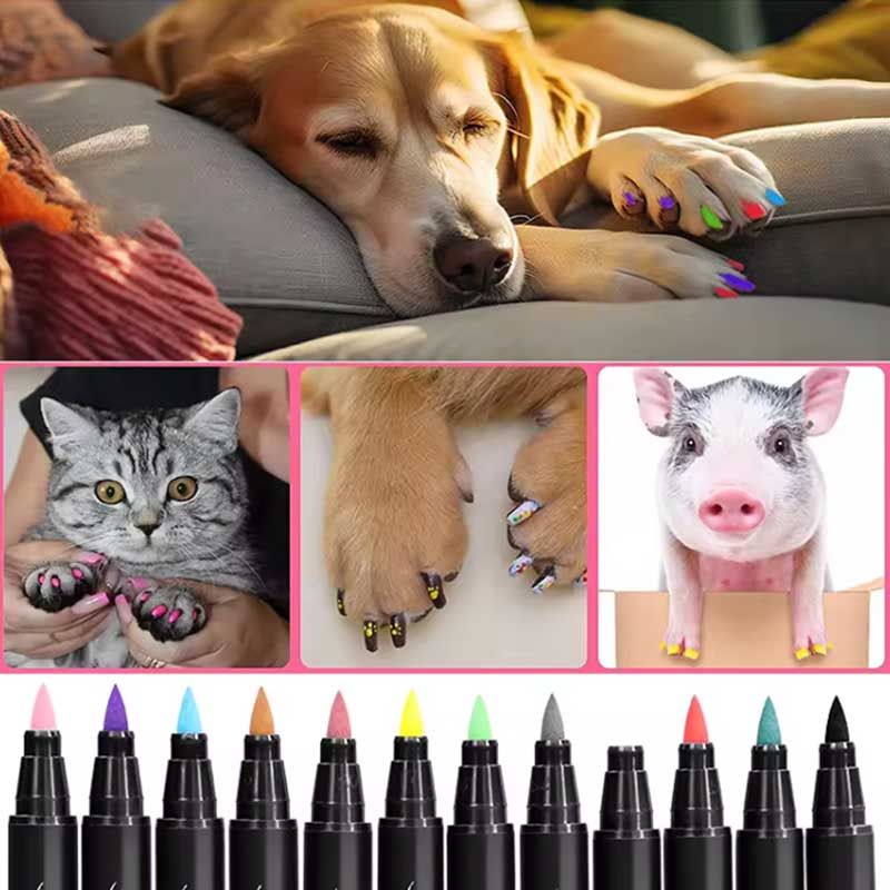 愛犬のネイルアートペン