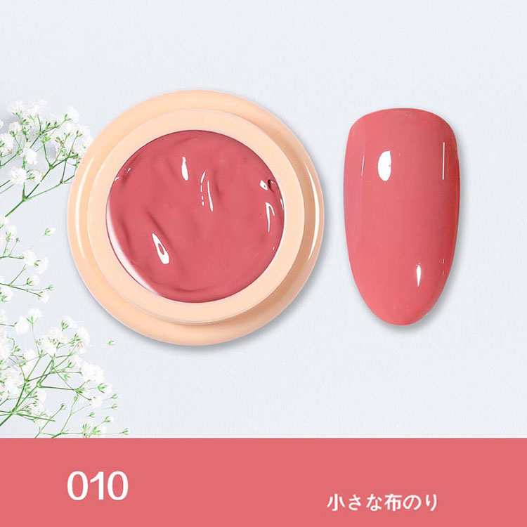 LEDクリームソリッドプリンジェルポリッシュ