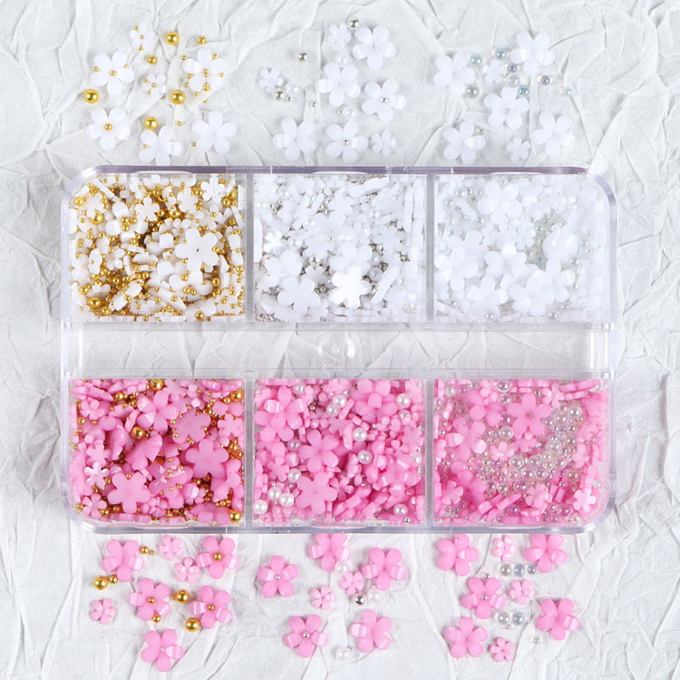 春のネイルアート用品桜パールマニキュア DIY ネイルデコレーション